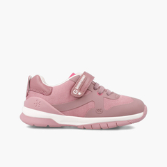 Sneaker Biomecanics con lacci elastici Rosa