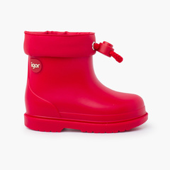  Stivali da pioggia per bambini dai colori pastello Rosso
