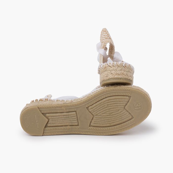 Espadrillas alte con lacci best sale