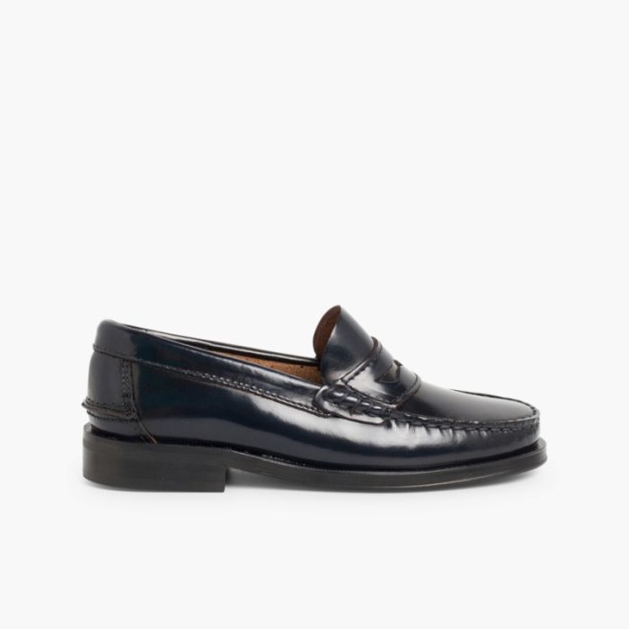 Scarpe College Bambino Mocassino Pelle