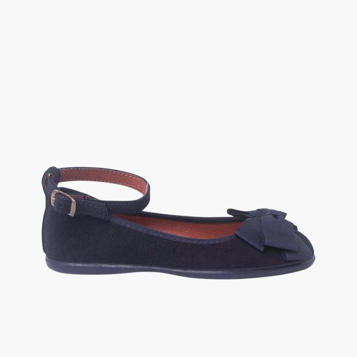 Ballerine con doppio fiocco e braccialetto