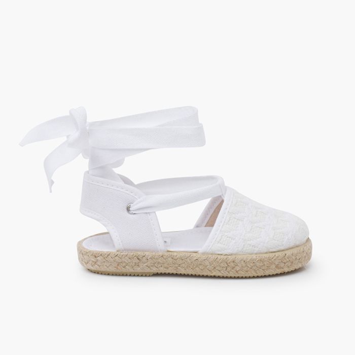 Espadrillas con nastri hotsell