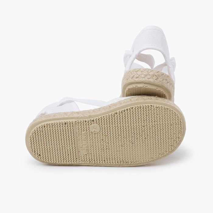 Espadrillas con nastri shop