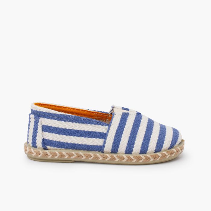 Espadrillas righe tipo camping con elastico