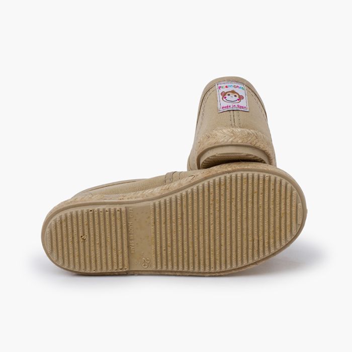 Espadrillas elastico centrale punta iuta