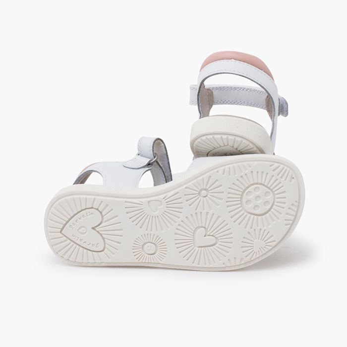 Sandali Garvalin chiusura a strappo fiocco cuore
