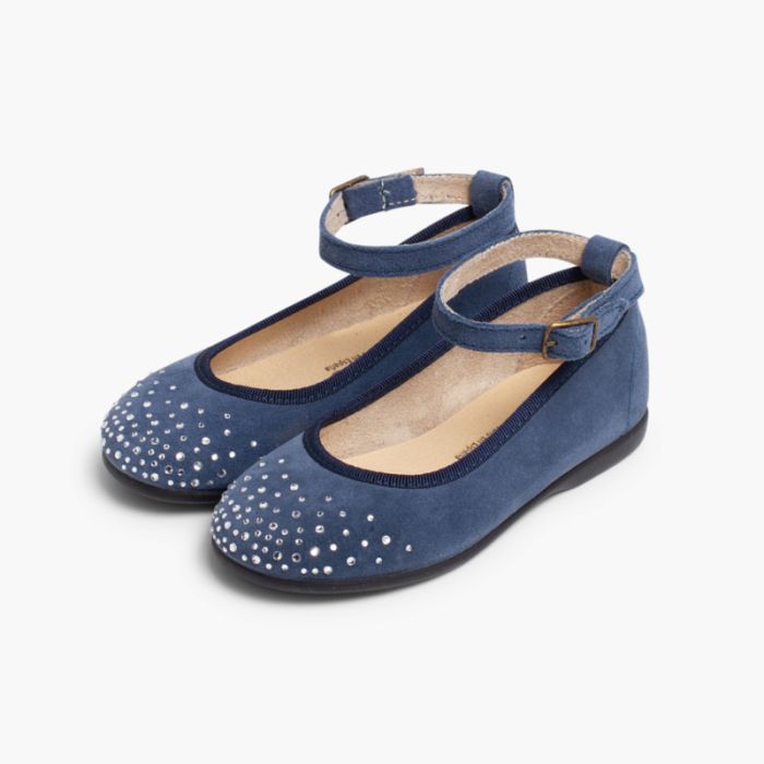 Comprare Ballerine con punta decorata cinturino caviglia