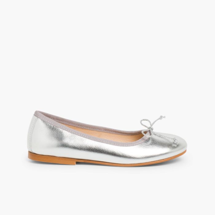 Ballerine argento bimba best sale