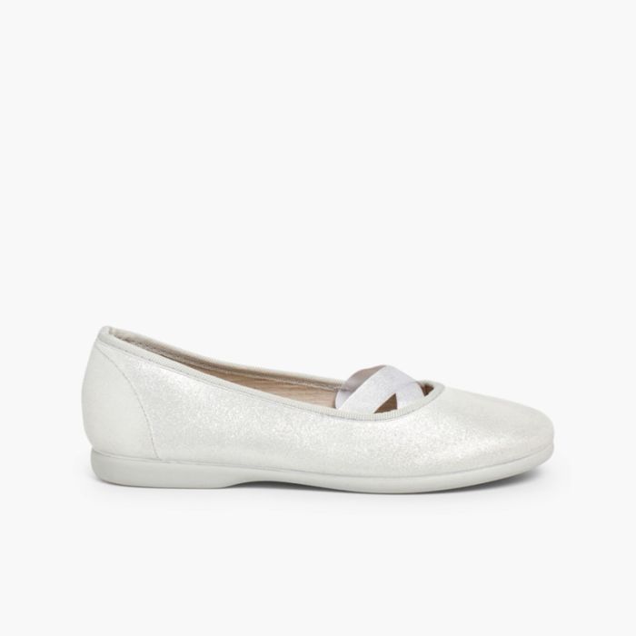 Comprare Ballerine da bambina con brillantini