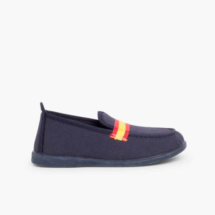 Mocassini in tela hot sale