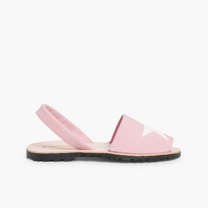 Sandali Minorchine stella Avarcas bambini Pisamonas