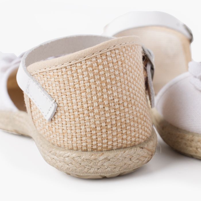 Sandalo espadrillas fiore Scarpe da sera