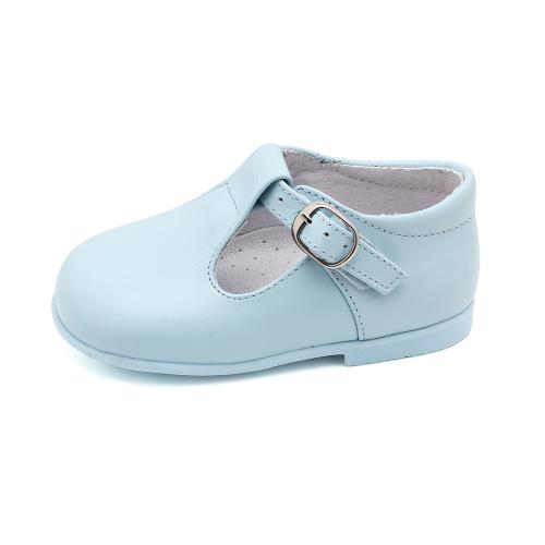 Comprare Scarpe Occhio di Bue Primi Passi Pelle Fibbia